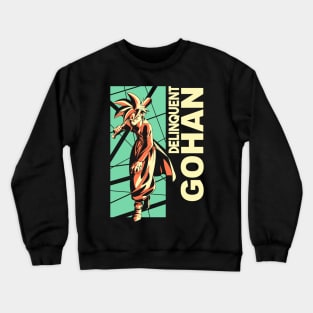 Delinquent Gohan - three color version Crewneck Sweatshirt